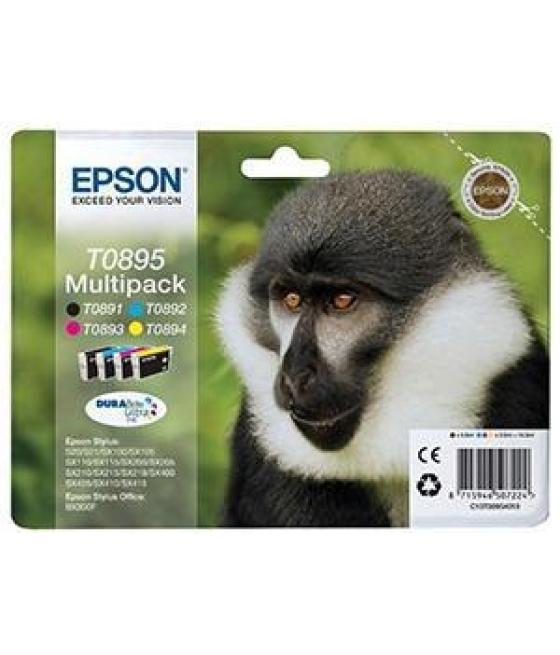 Epson stylus s20/sx105/sx205/405 multipack (t089140+240+340+440)