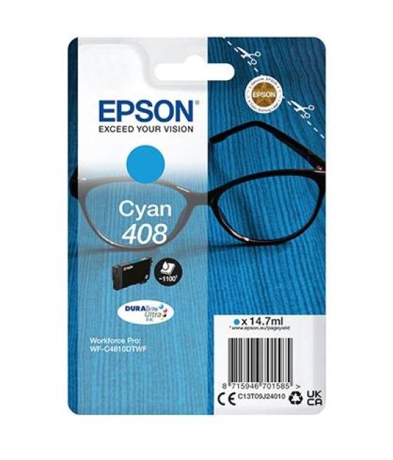 Epson tinta cian wf-c4810dtwf - nº 408