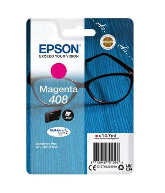 Epson tinta magenta wf-c4810dtwf - nº 408
