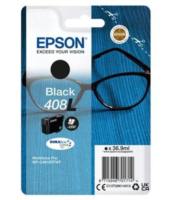 Epson tinta negro wf-c4810dtwf - nº408l (408xl)