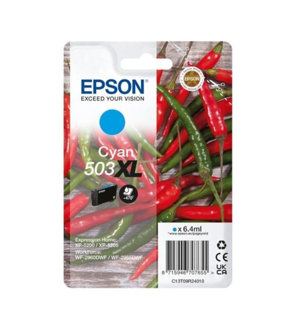 Epson tinta cian xp-5200, 5205 / wf-2960dwf, 2965dwf - 503xl