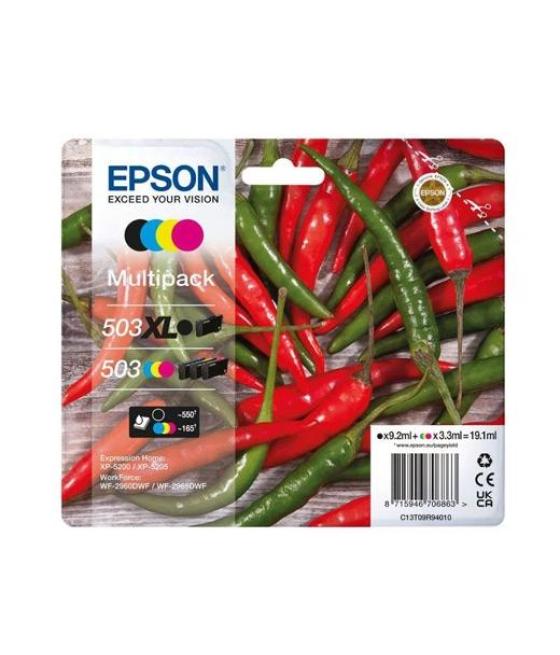 Epson tinta multipack bk / c / m / y xp-5200, 5205 / wf-2960dwf, 2965dwf - 503xl