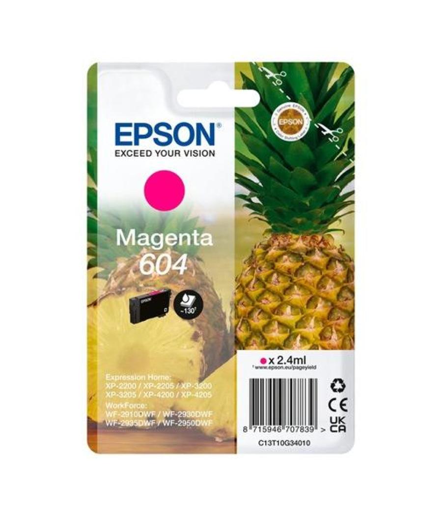 Epson tinta magenta 604 xp-2200, wf-2910dwf