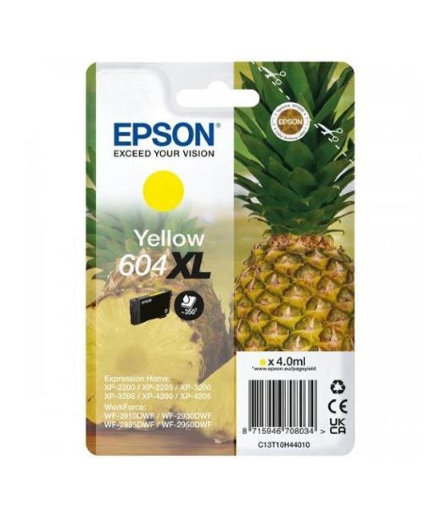 Epson tinta amarillo xp-2200, wf-2910dwf - 604xl