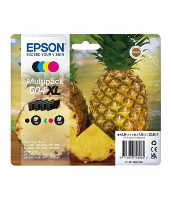 Epson tinta multipack bk / c / m / y xp-2200, wf-2910dwf - 604xl *mayor capacidad*