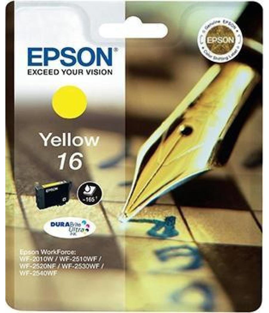 Epson tinta amarillo durabrite ultra ink -nº 16