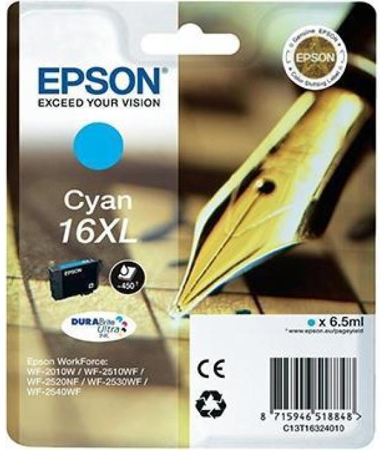 Epson tinta cian durabrite ultra ink - nº16xl