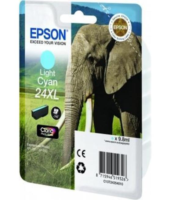 Epson tinta cian claro claria photo hd ink expression photo xp-950 - 24xl