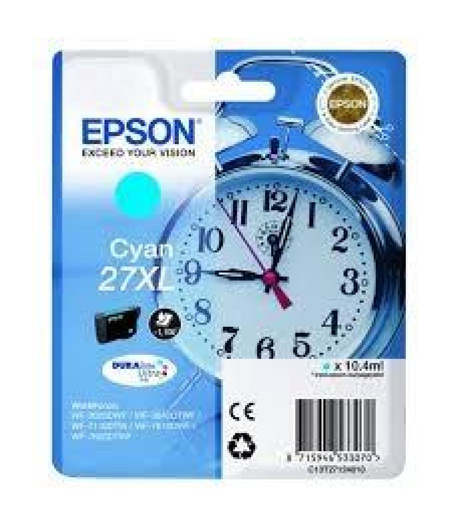 Epson tinta cian workforce wf-3000 7000 - nº27xl