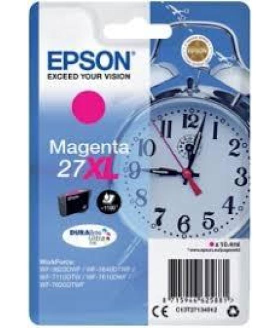 Epson tinta magenta workforce wf-3000 7000 - nº27xl