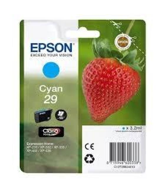 Epson tinta cian xp 235 332 335 432 435 - nº 29