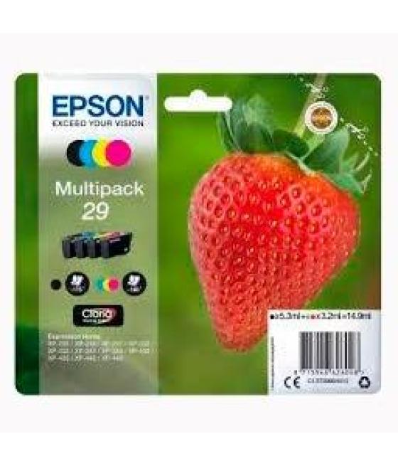 Epson tinta bk / c / m / y xp 235 332 335 432 435 - nº 29 (multipack 4 colores)