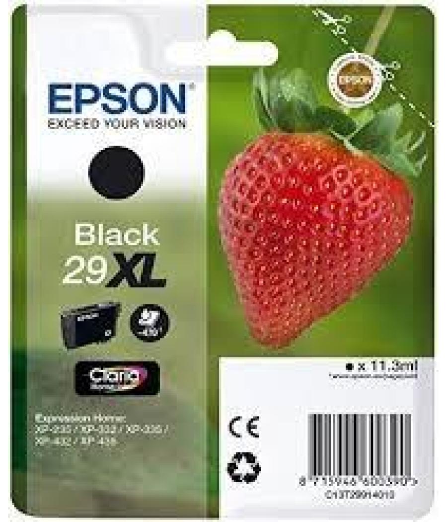 Epson tinta negro xp 235 332 335 432 435 - nº 29 xl