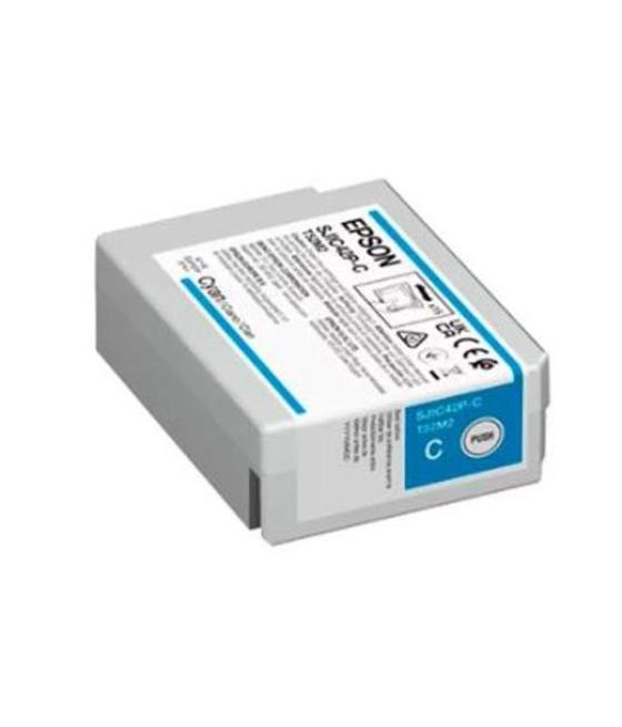 Epson tinta cian colorworks c4000ebk