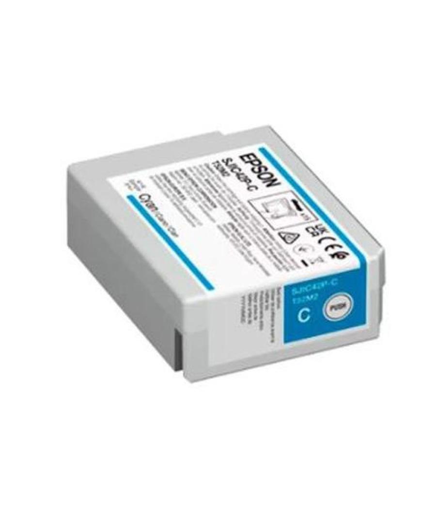 Epson tinta cian colorworks c4000ebk