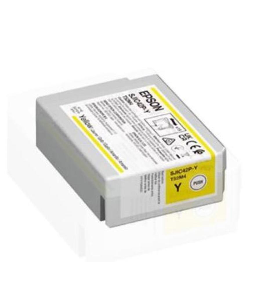 Epson tinta amarillo colorworks c4000ebk