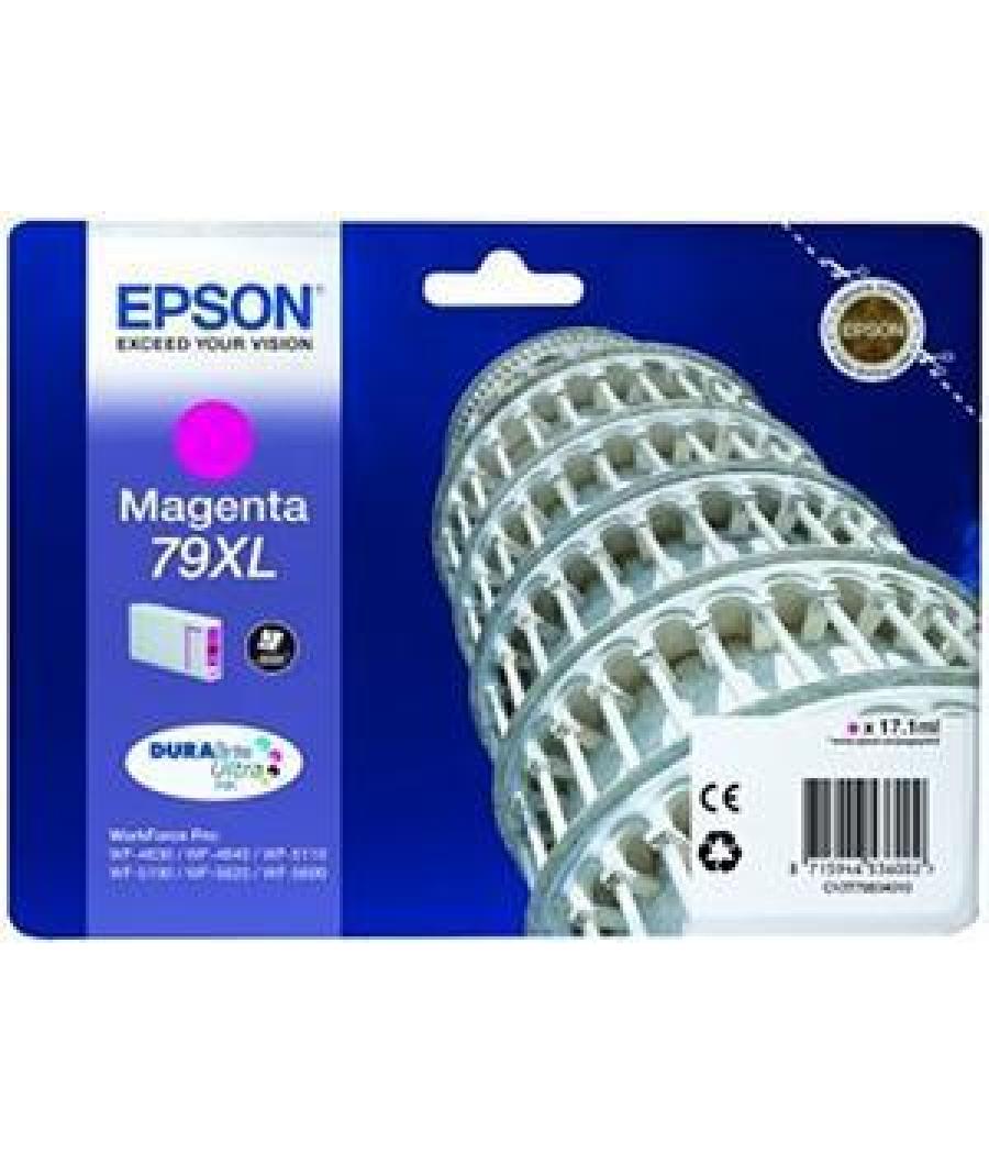 Epson tinta magenta workforce pro wf-5xxx series -nº 79xl