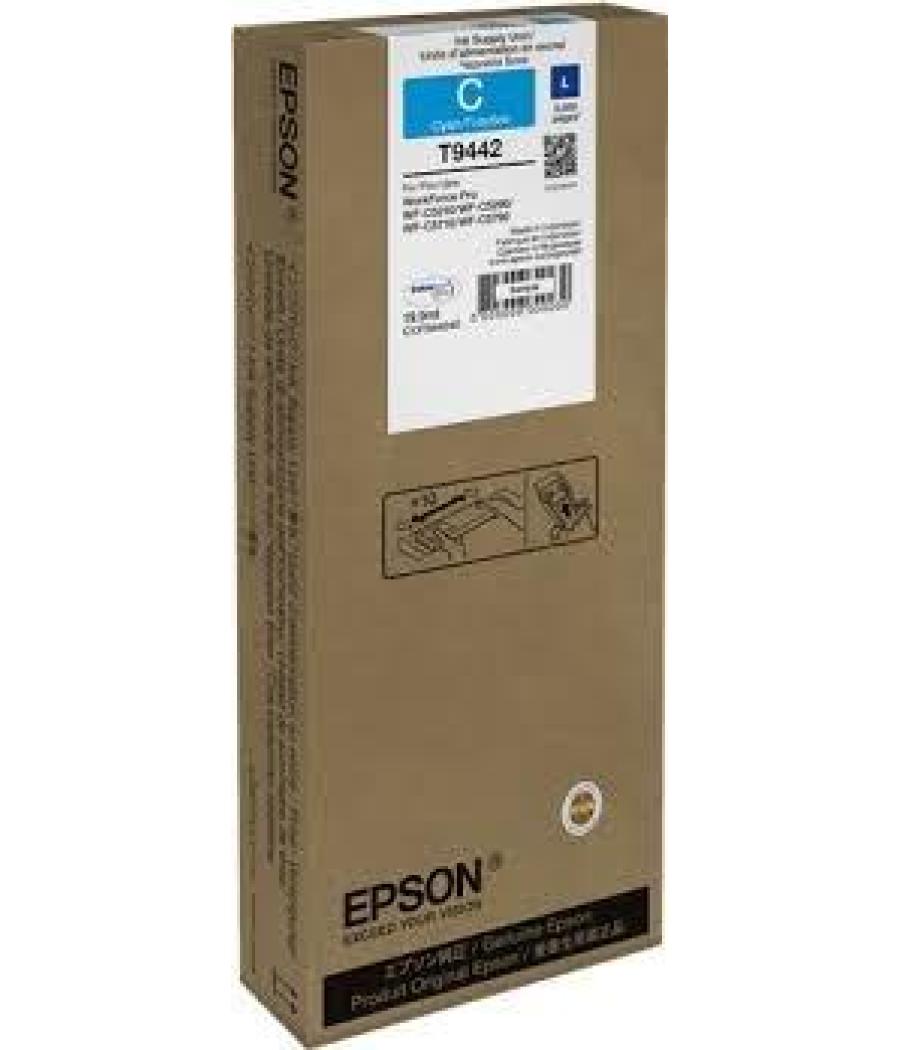 Epson tinta cian wf-c5xxx series