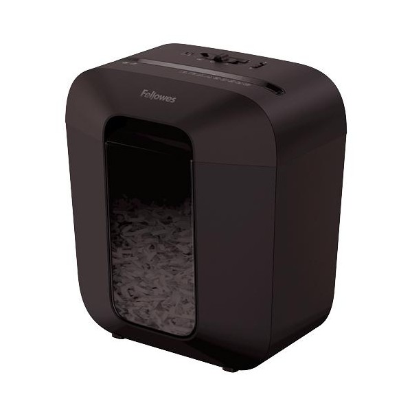 Fellowes destructora manual lx25 corte en partículas 4x37mm negro