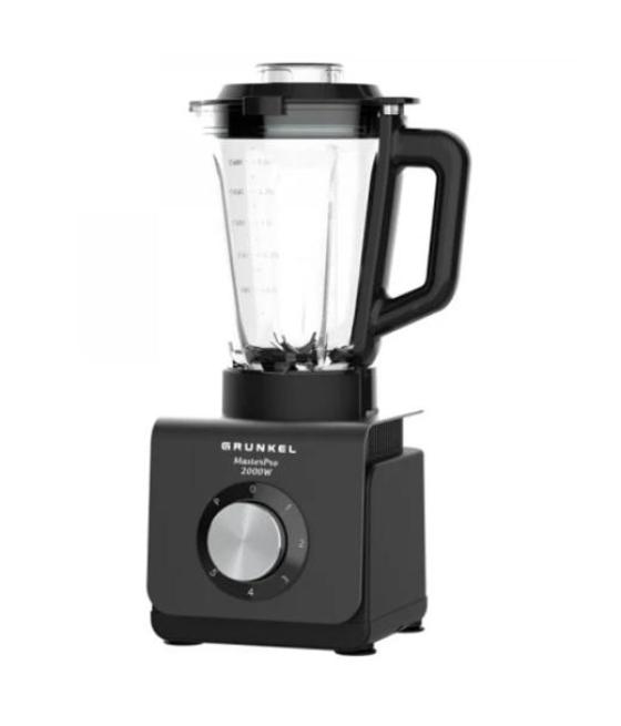 Grunkel batidora de vaso 2000w, 5 velocidades, negro