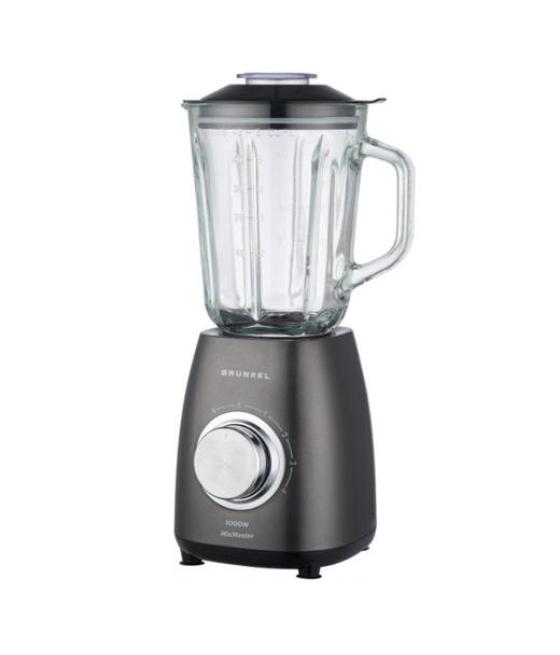 Grunkel batidora de vaso 1000w, 4 velocidades, negro