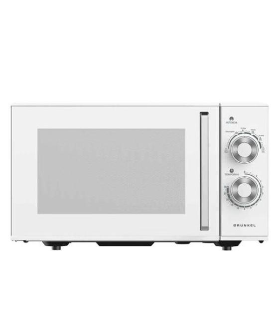 Grunkel microondas sin grill 800w 25l blanco