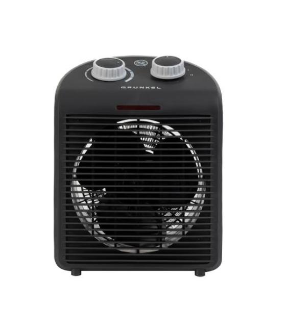 Grunkel calefactor con 2 niveles potencia negro