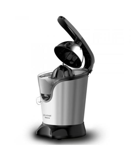 Grunkel exprimidor de acero c/ filtro negro
