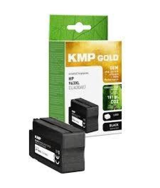 Tinta kmp negro hp officejet pro all-in-one 9010,9012,9014,9015,9016,9019,9020,9022,9025 - nº 963xl