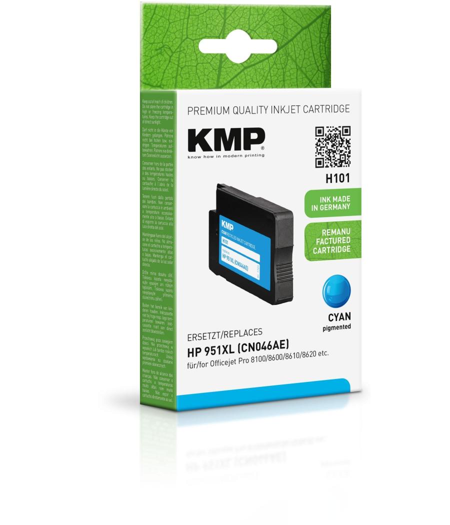 Tinta kmp cian officejet pro 8100 8600 - nº 951 xl