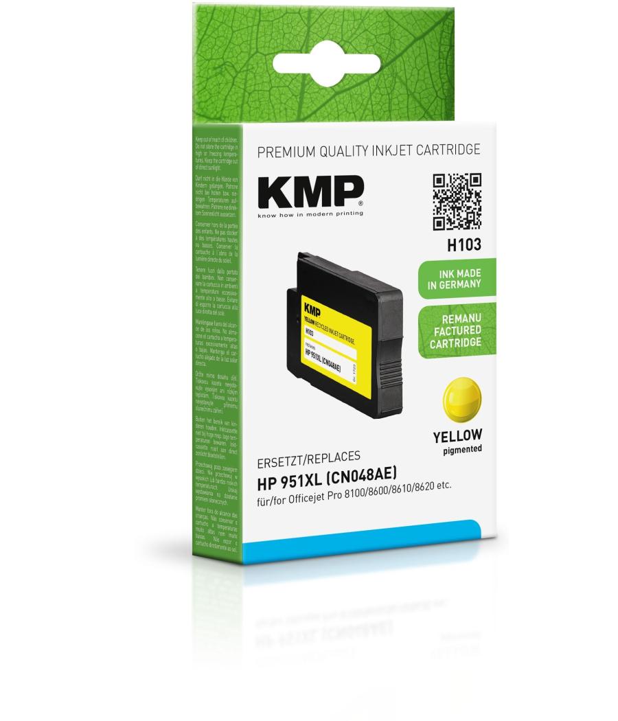 Tinta kmp amarillo officejet pro 8100 8600 - nº 951 xl
