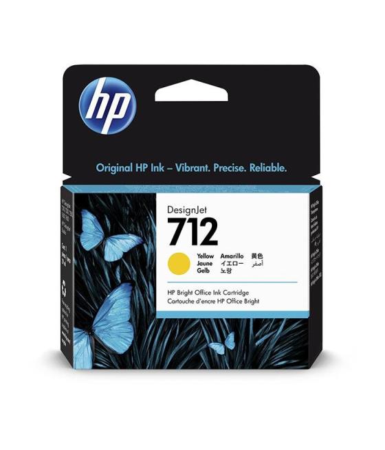 Hp tinta amarillo designjet t200 / t600 - nº 712