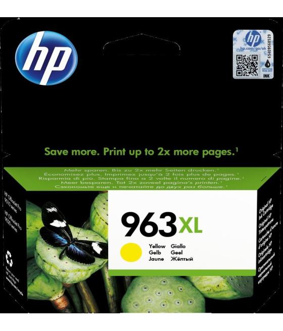 Hp tinta amarillo officejet pro all-in-one 9010,9012,9014,9015,9016,9019,9020,9022,9025 - nº 963xl