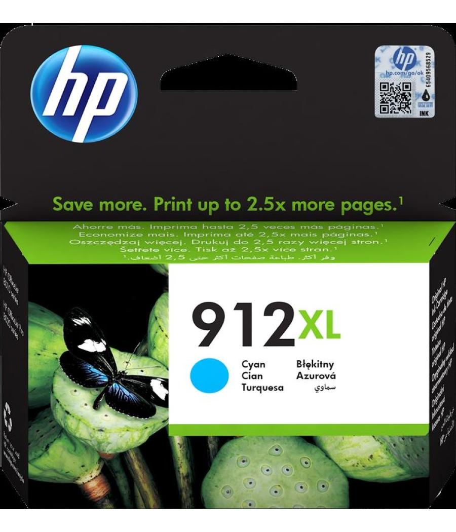 Hp tinta cyan deskjet / deskwriter nº912xl