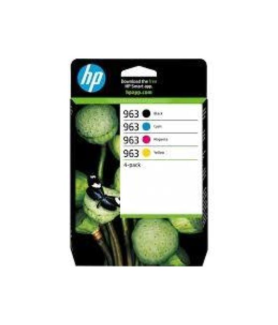 Hp tinta bk, c, m, y, officejet pro 9000 series - nº 963 *pack de 4*