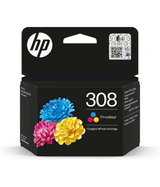 Hp tinta tricolor envy series 6110, 6120, 6130, 6520, 6530 - nº 308