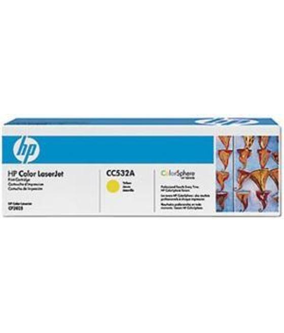 Hp laserjet color cp2025,cm2320 toner amarillo 2.800 pág. 304a