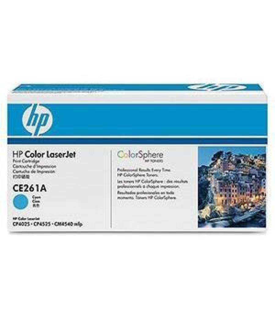 Hp laserjet cp/4025/4525/4525dn toner cian, 11.000 páginas - 648 a