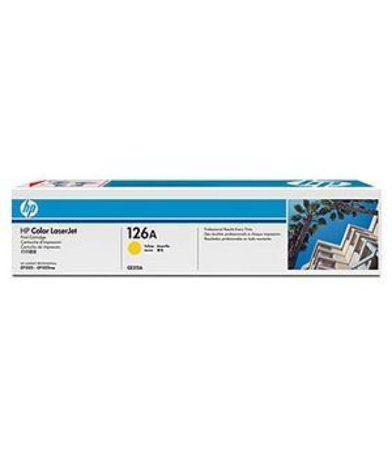 Hp toner amarillo laserjet pro 100 cp/1025nw/1025/1020 - 126a