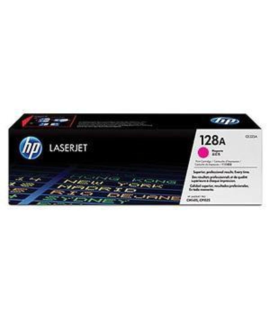 Hp toner magenta laserjet pro/serie cm1415/1525 - 128 a