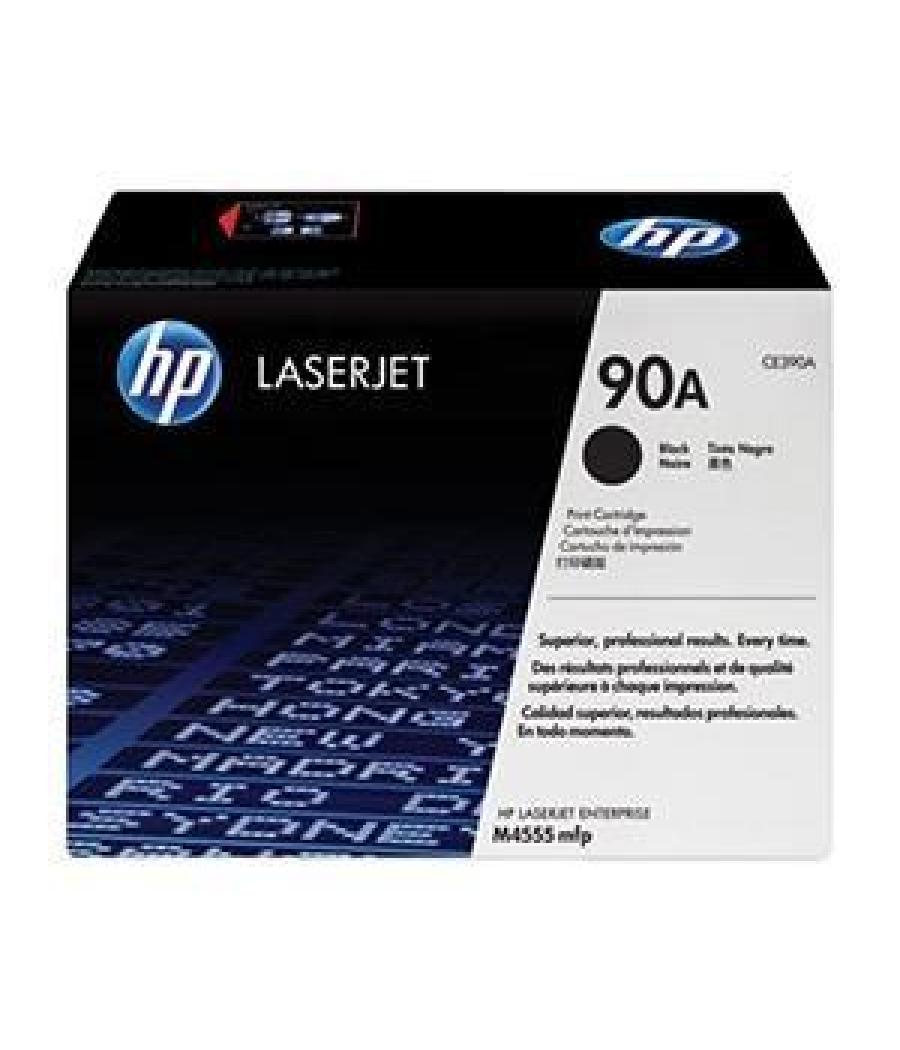 Hp toner negro laserjet m4555mfp - 90a