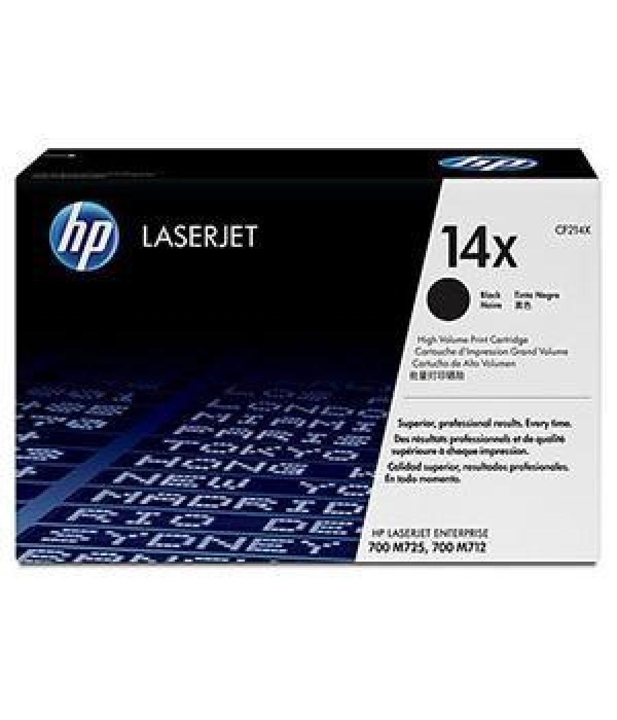 Hp toner negro laserjet interprise 700mfp/m725 - nº14x