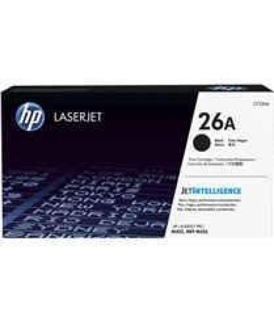 Hp toner negro laserjet pro m400 series/m402d/dn/n, mfp m426dw/fdn/fdw - nº 26a
