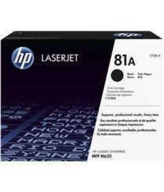 Hp toner negro laserjet mfp m630 - nº 81a