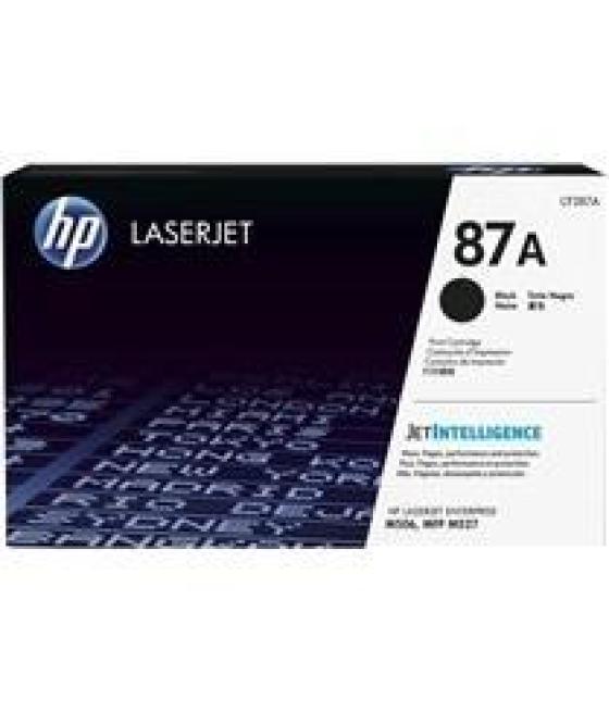 Hp toner negro laserjet enterprise m501 / m506dn/m527 -87a