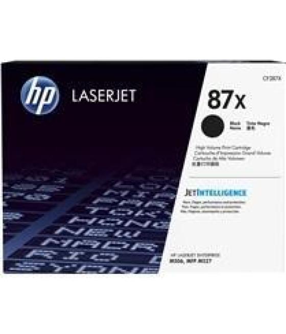 Hp toner negro laserjet enterprise m527dn 527f 527c - 87x alta capacidad