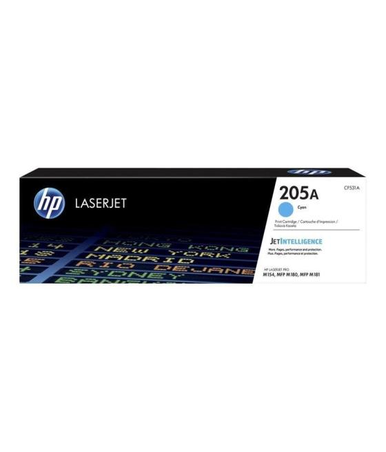 Hp toner cian laserjet m180n,m181fw - 205a