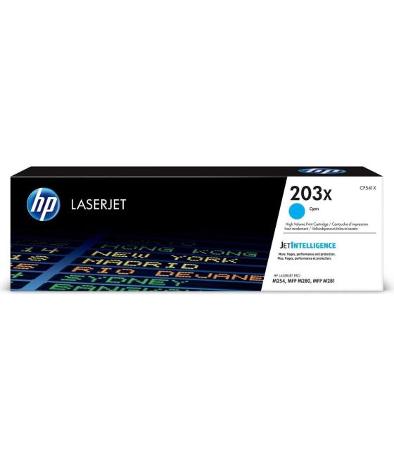 Hp toner cian laserjet laserjet m254,m280 - nº 203x