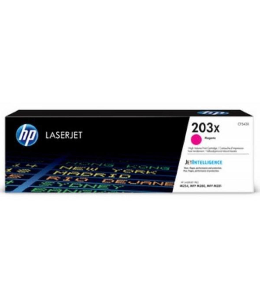 Hp toner magenta laserjet laserjet m254,m280 - nº 203x