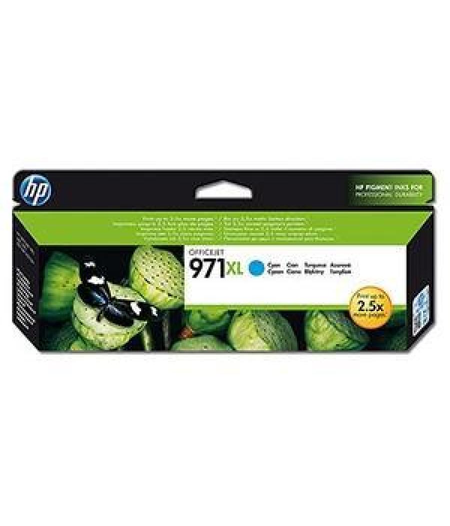 Hp offijet pro x451/476/551 cartucho cian nº 971 xl